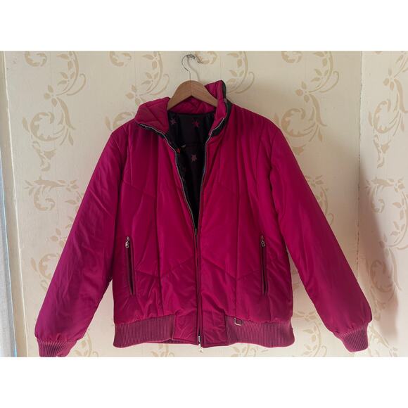 Bogner Reversible Trevira Quilted Ski Jacket Size 42/US L - Picture 1 of 5